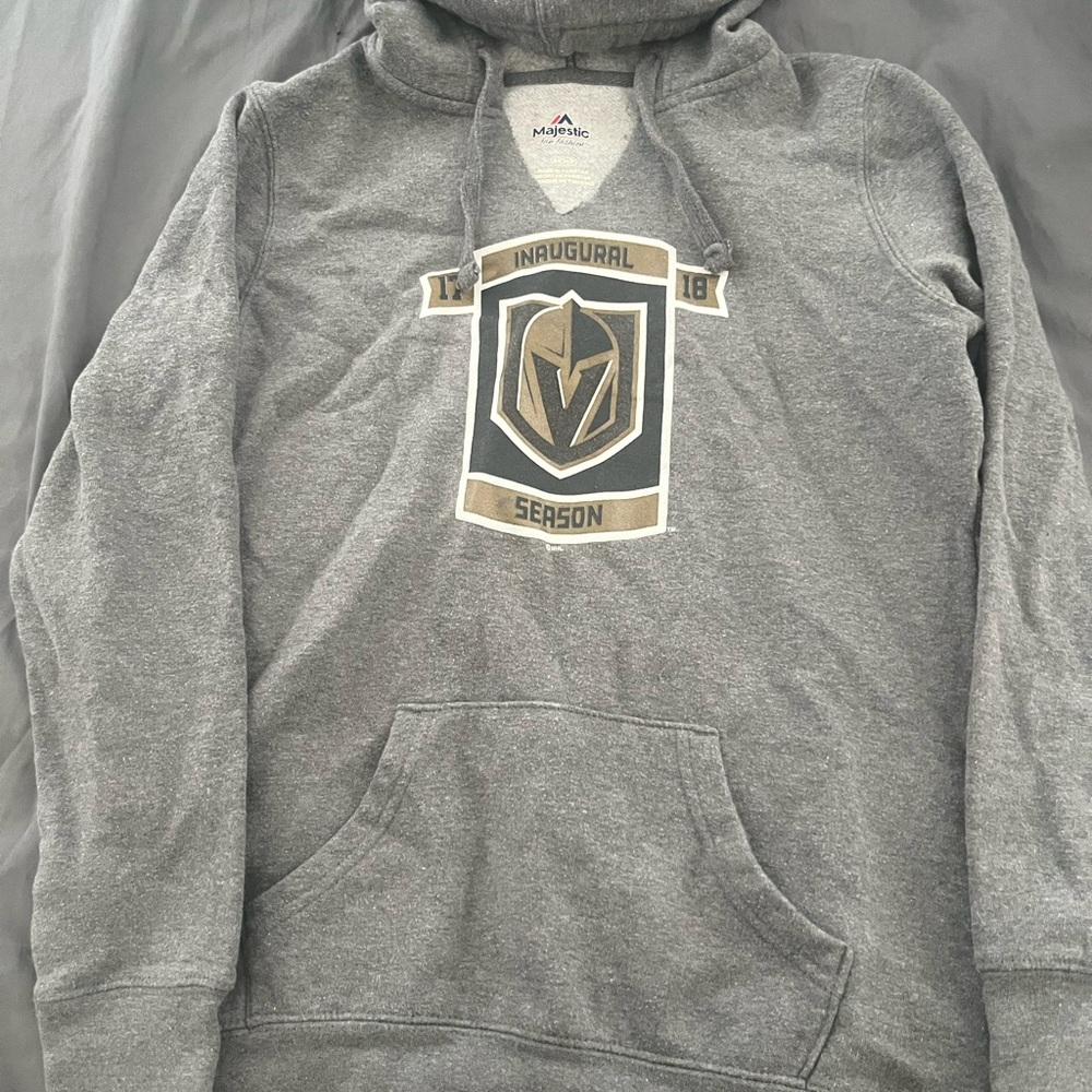 Majestic Vegas Golden Knights Gray Inaugural Season Women’s Hoodie